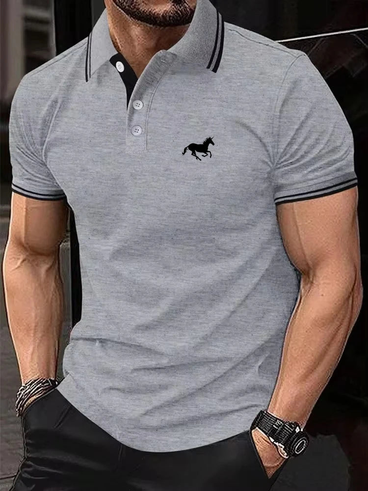 New Men's T-shirt Classic Summer Noor & Flame