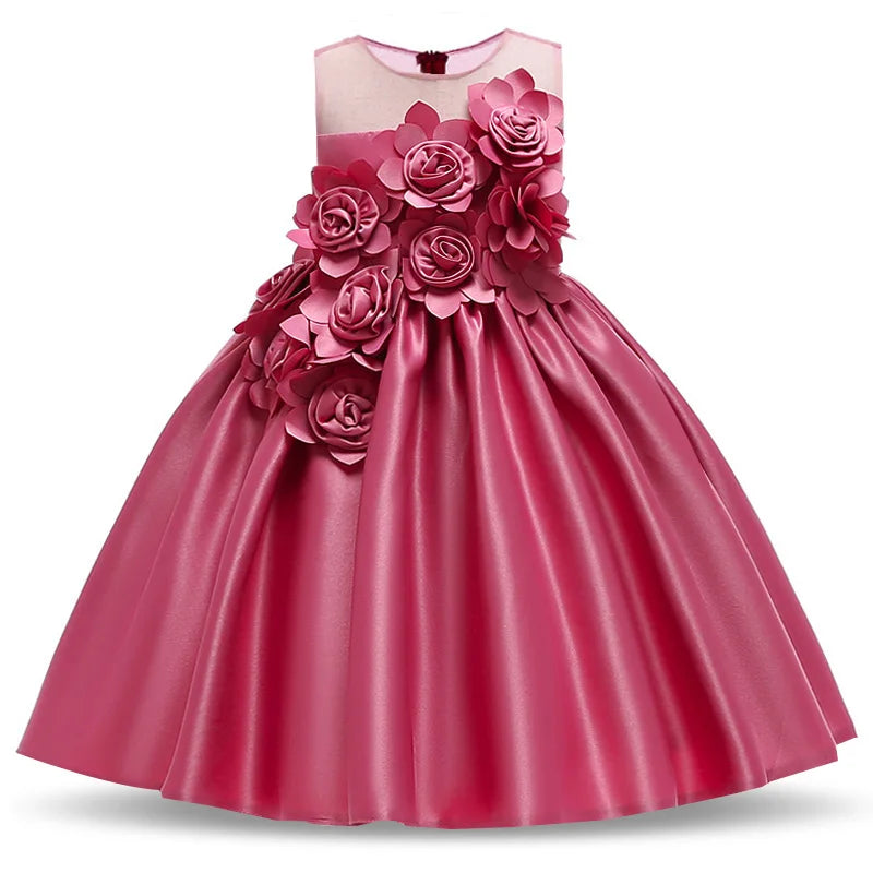 Summer Baby Girl Party Dress Kid Noor & Flame