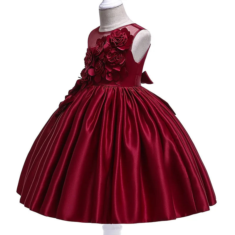 Summer Baby Girl Party Dress Kid Noor & Flame
