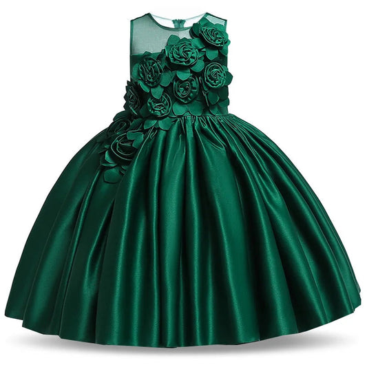 Summer Baby Girl Party Dress Kid Noor & Flame