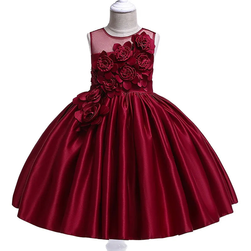 Summer Baby Girl Party Dress Kid Noor & Flame