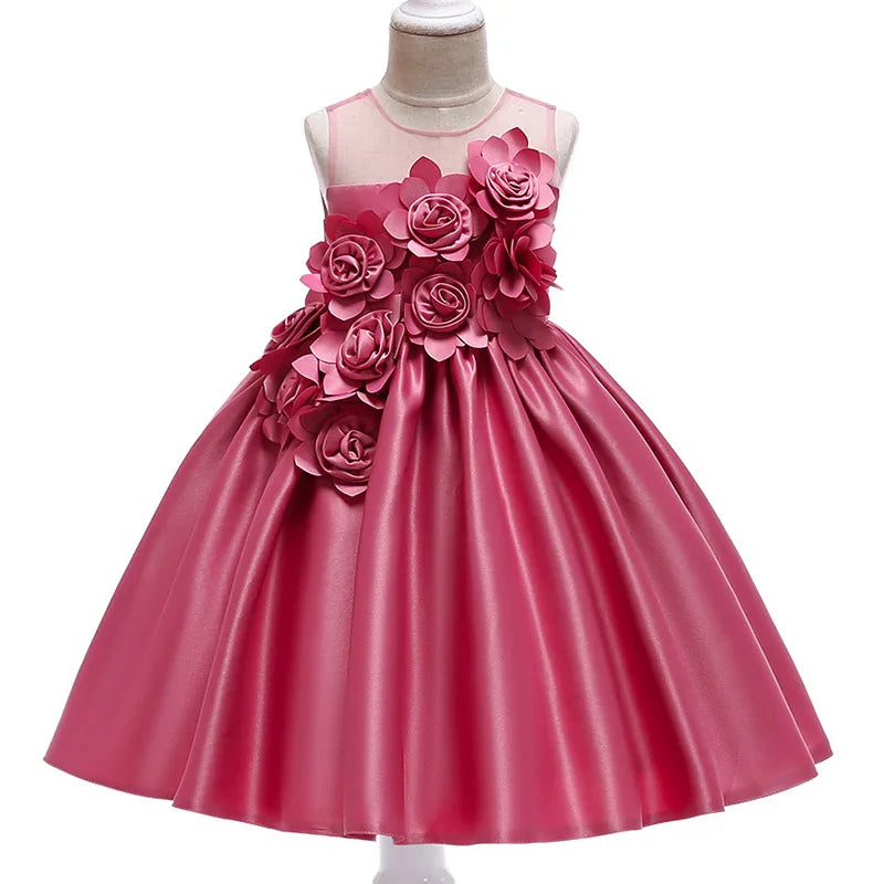 Summer Baby Girl Party Dress Kid Noor & Flame