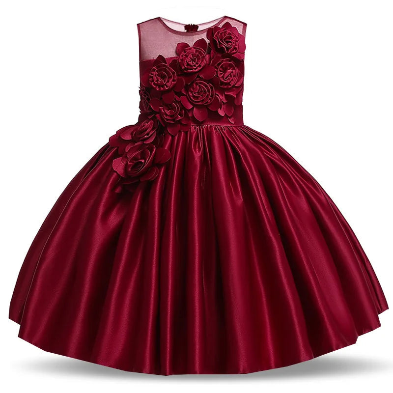 Summer Baby Girl Party Dress Kid Noor & Flame