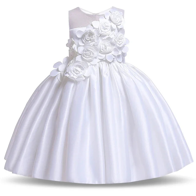 Summer Baby Girl Party Dress Kid Noor & Flame