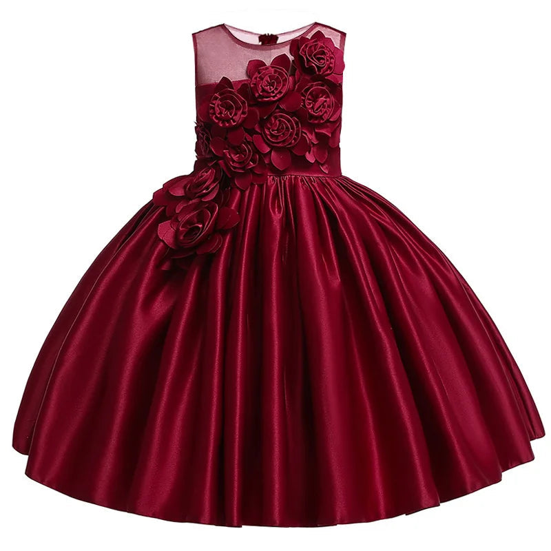 Summer Baby Girl Party Dress Kid Noor & Flame