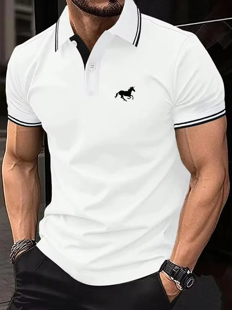 New Men's T-shirt Classic Summer Noor & Flame