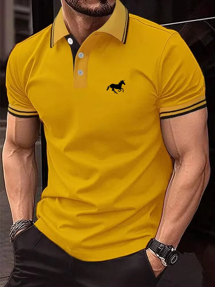 New Men's T-shirt Classic Summer Noor & Flame