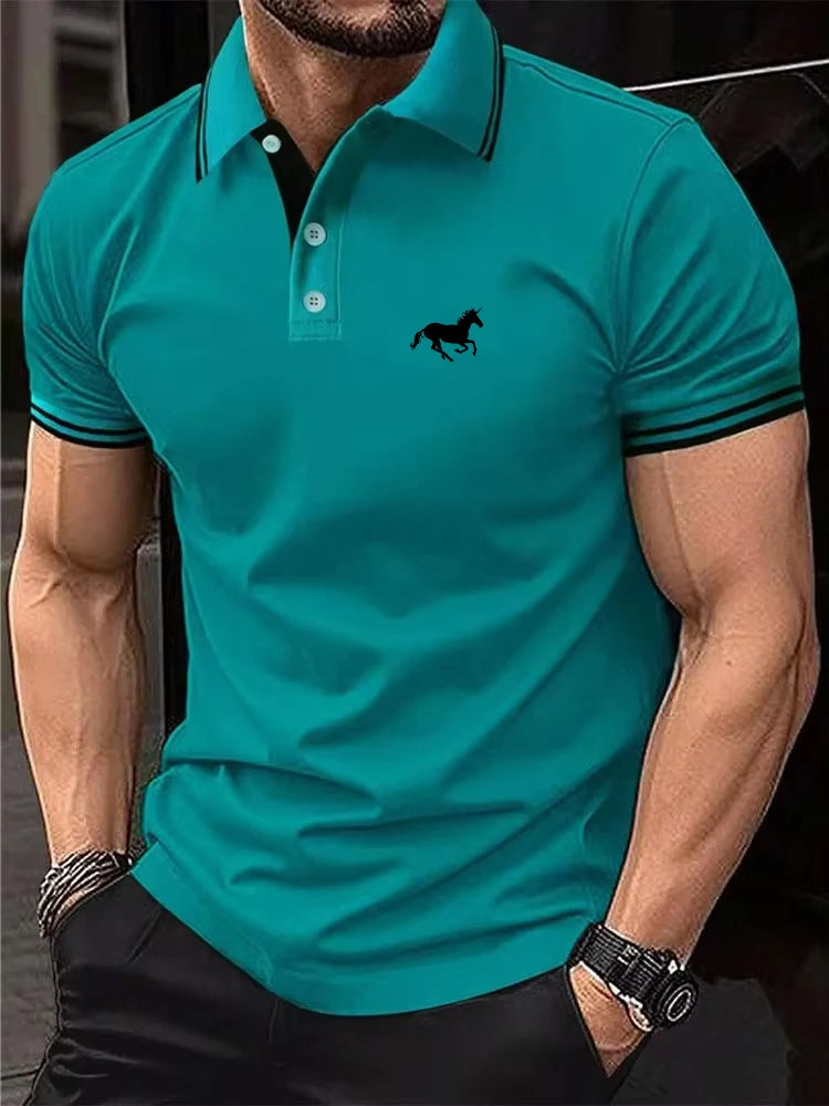 New Men's T-shirt Classic Summer Noor & Flame